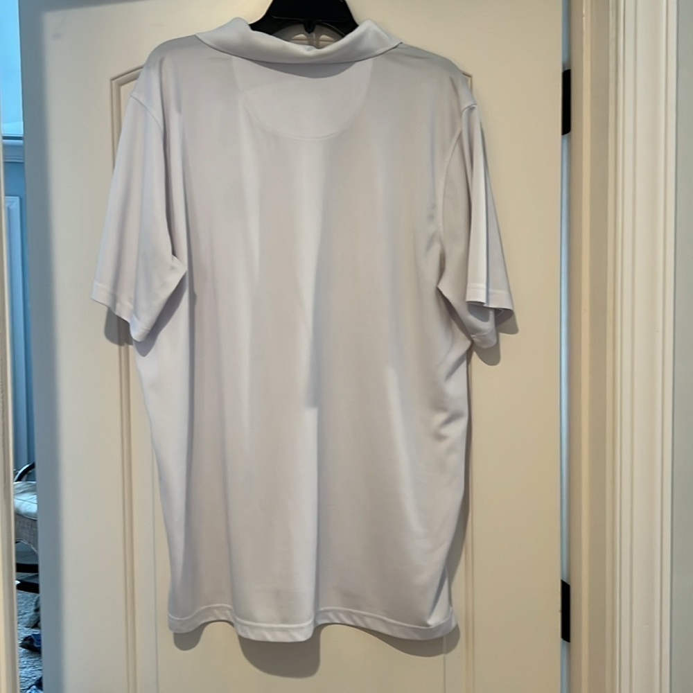 UNC North Carolina Tarheel White Short Sleeve Golf Shirt XXL - Picture 2 of 7